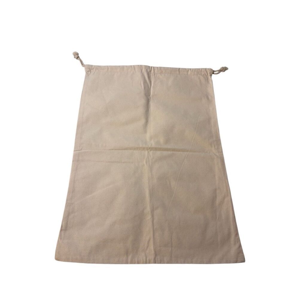 NWOT large canvas Christmas Santa sack with drawstring. - Picture 4 of 5